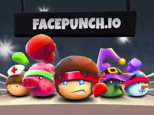 Peli Face Punch.io verkossa