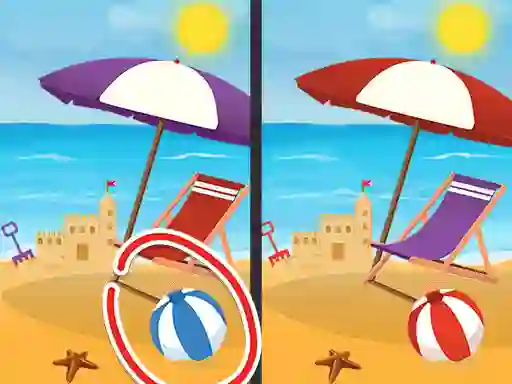 Peli Spot The Difference Seasons verkossa
