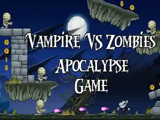 Peli Vamp kid vs The Zombies apocalipse verkossa