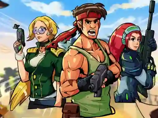Peli Metal Shooter Brother Squad verkossa