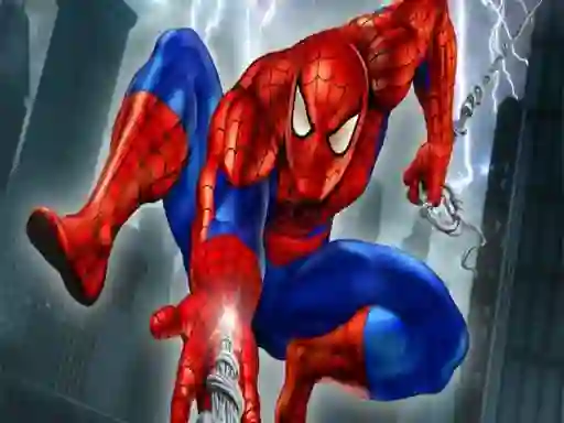 Peli Spider Man Jigsaw verkossa