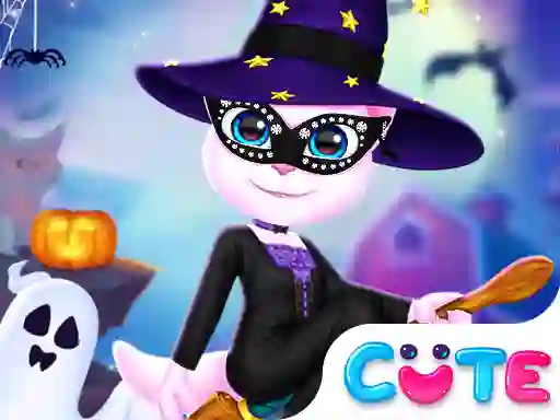 Peli Cat Girl Halloween Preparation verkossa
