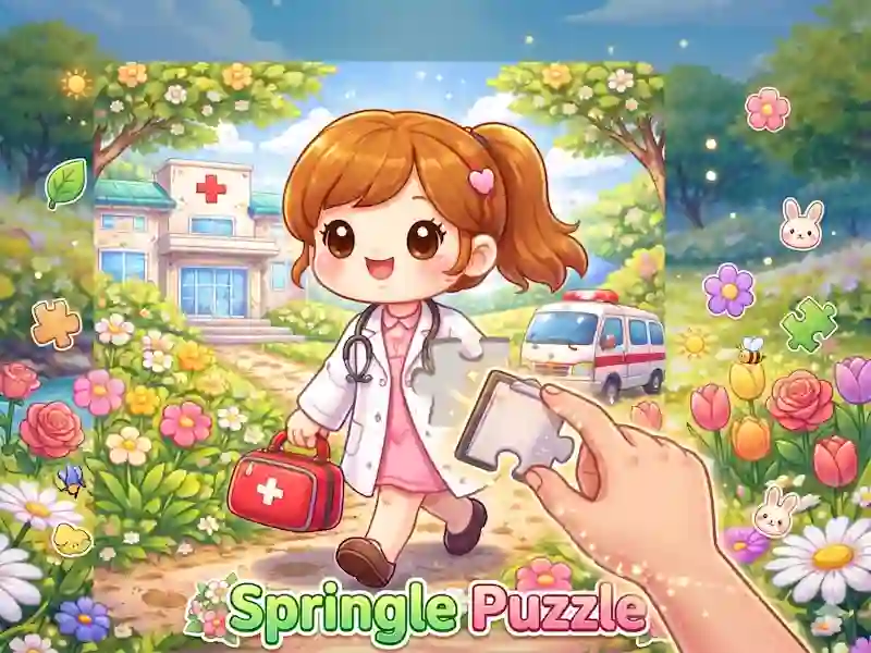 Peli Springle Puzzle verkossa