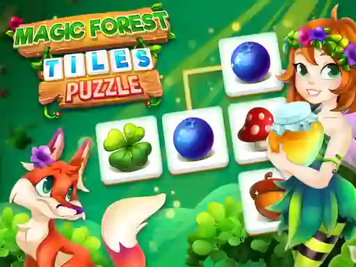 Peli Magic Forest Tiles Puzzle verkossa