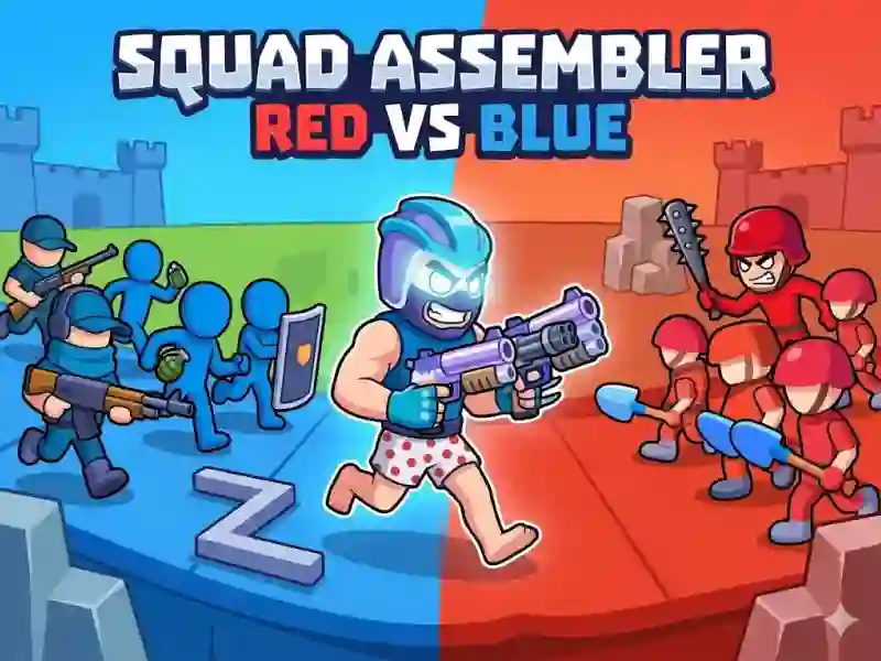 Peli Squad Assembler Red Vs Blue verkossa