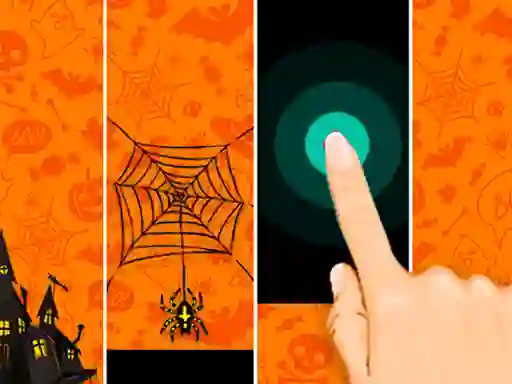 Peli Halloween Magic Tiles verkossa
