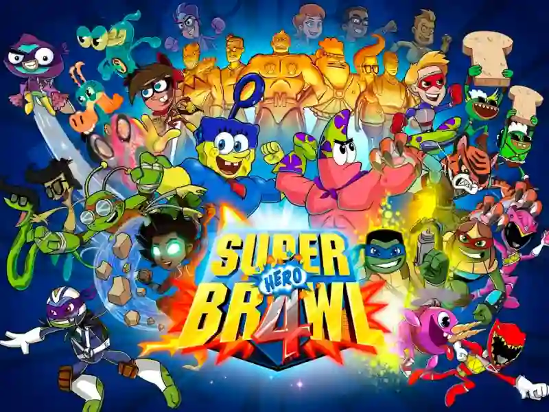 Peli Super Hero Brawl 4 verkossa