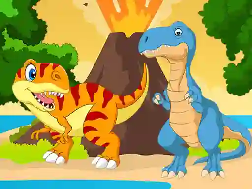 Peli Dino Jigsaw verkossa