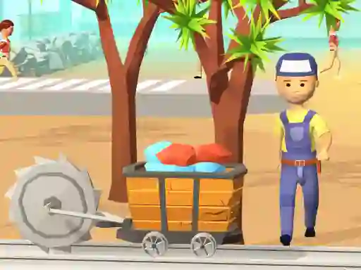Peli Stone Miner 3d verkossa