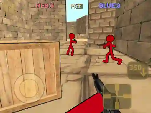Peli Stickman Counter Terror Shooter verkossa