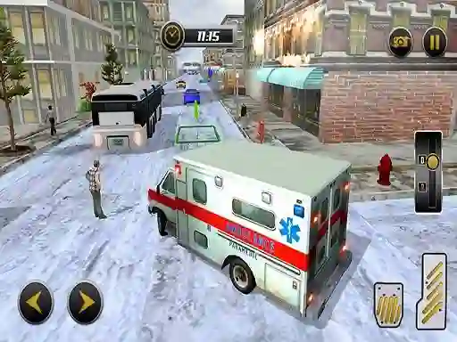 Peli Modern city ambulance simulator verkossa