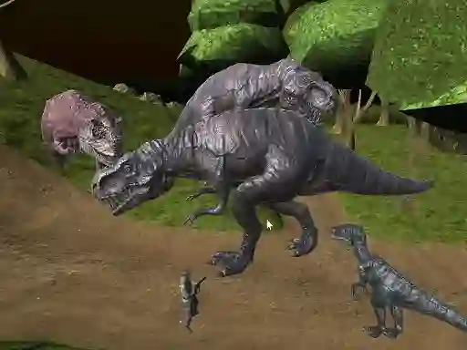 Peli Mightnight Multiplayer Dinosaur Hunt verkossa