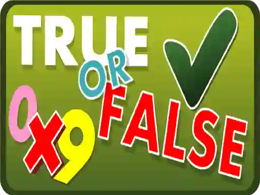 Peli True or False verkossa