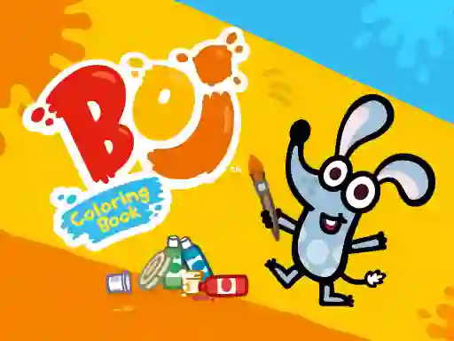Peli Boj Coloring Book verkossa