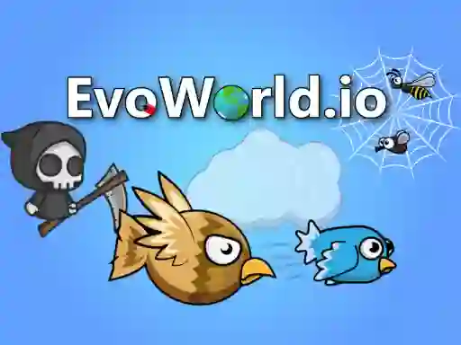 Peli EvoWorld.io verkossa