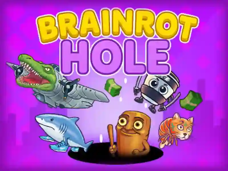 Peli Brainrot Hole verkossa