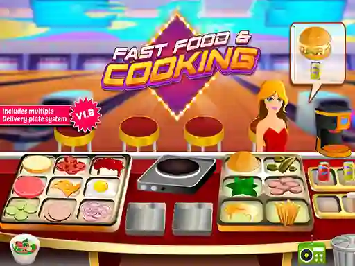 Peli Fast Food & Cooking verkossa