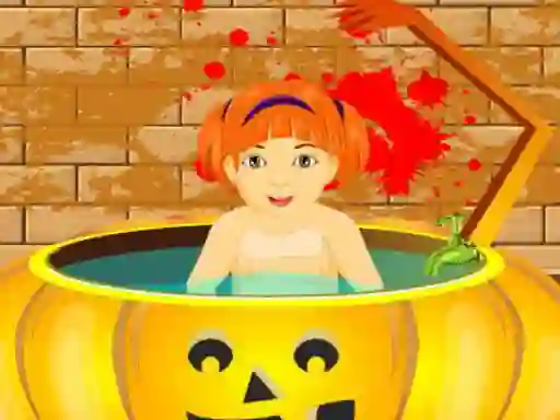 Peli Little Baby Halloween Bathing verkossa