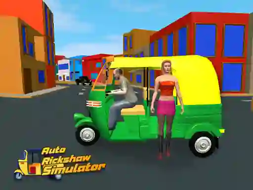Peli Auto Rickshaw Simulator verkossa