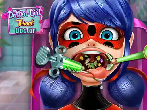 Peli Dotted Girl Throat Doctor verkossa
