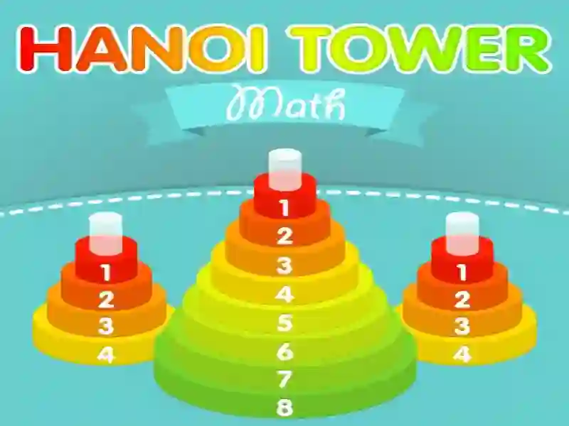 Peli Tower of Hanoi verkossa