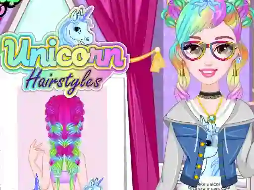 Peli Unicorn Hairstyles verkossa