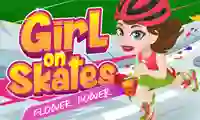 Peli Girl on Skates: Flower Power verkossa