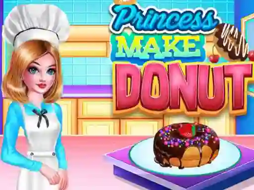 Peli Princess Make Donut verkossa