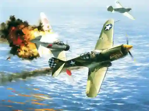 Peli Aviation Art Air Combat Slide verkossa
