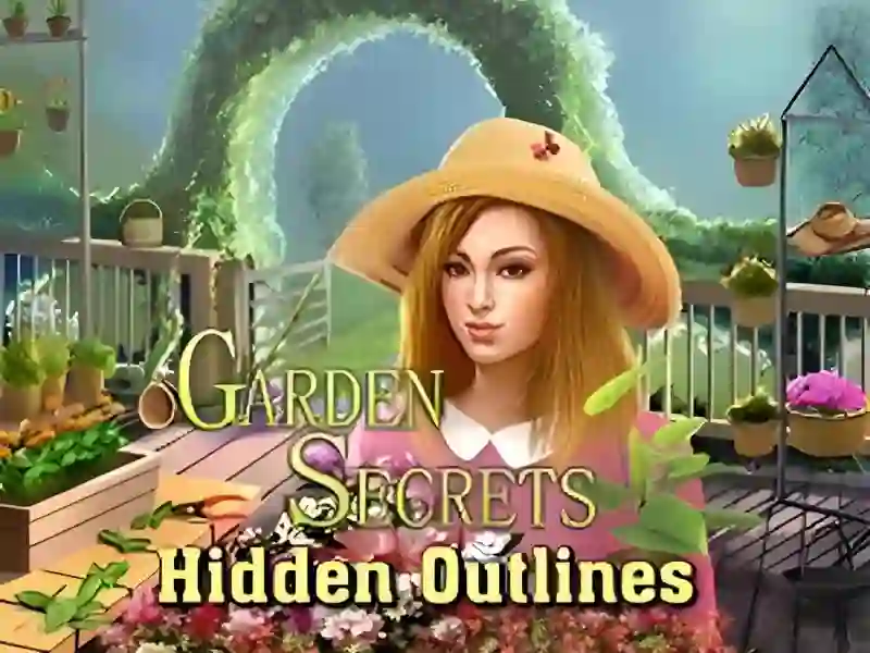 Peli Garden Secrets Hidden Objects by Outline verkossa
