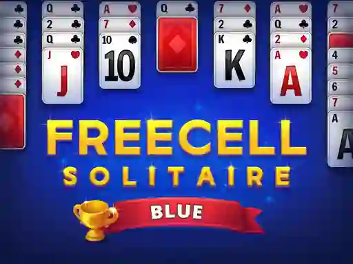 Peli Freecell Solitaire Blue verkossa