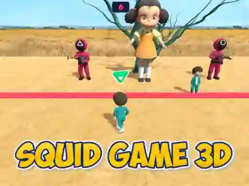Peli Squid Game 3D verkossa