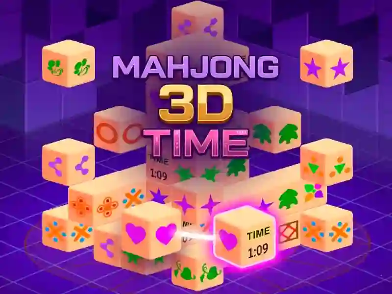 Peli Mahjong 3D Time verkossa