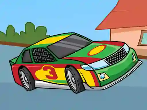 Peli Speed Cars Jigsaw verkossa