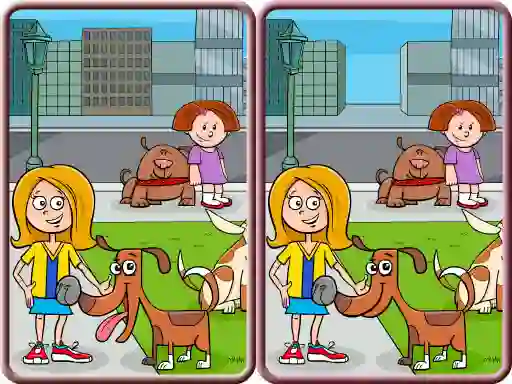 Peli Spot The Differences City verkossa