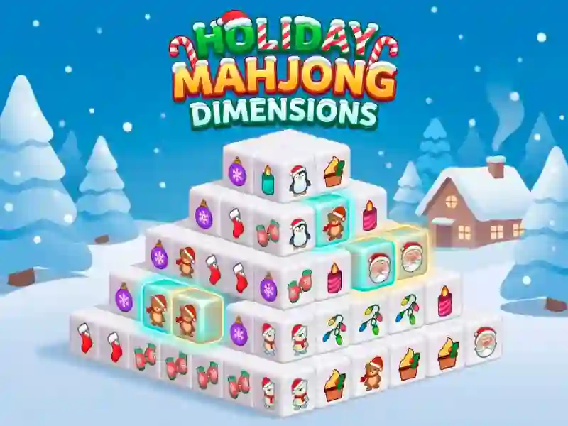 Peli Holiday Mahjong Dimensions verkossa