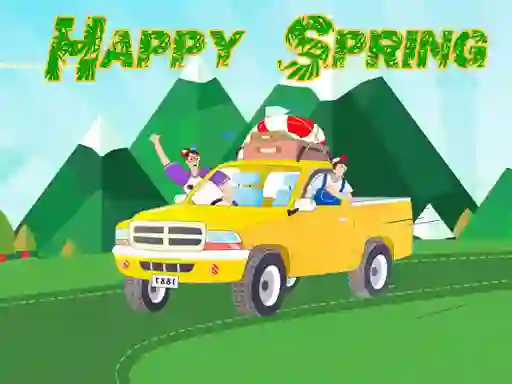 Peli Happy Spring Jigsaw Puzzle verkossa