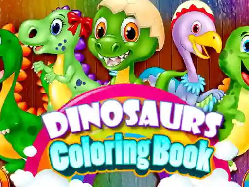 Peli Dinosaurs Coloring Book verkossa