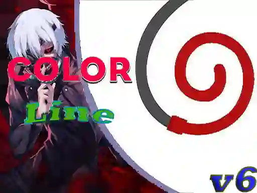 Peli coloring lines v6 verkossa