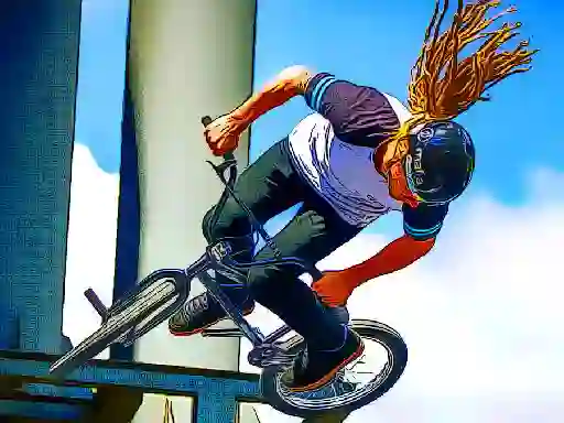 Peli bmx bikes jigsaw verkossa