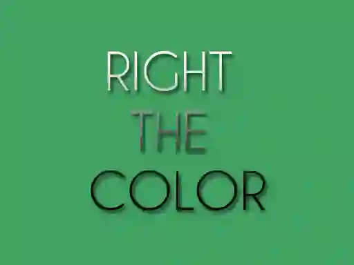 Peli Right the Color verkossa