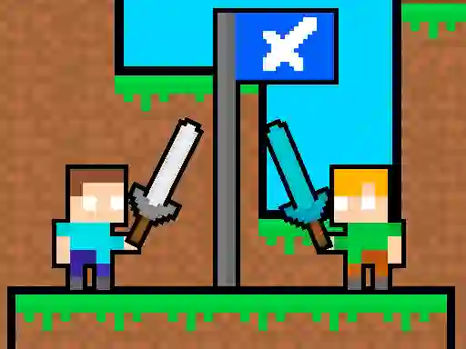 Peli Friends Battle Swords Drawn verkossa