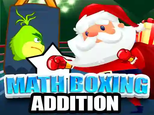 Peli Math Boxing Christmas Addition verkossa