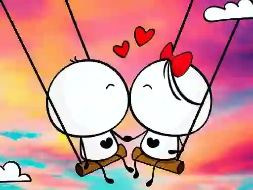 Peli Spot The Differences Happy Valentines Day verkossa