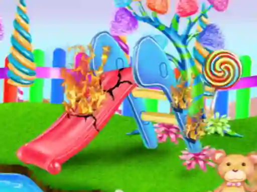 Peli Candy Garden Cleaning verkossa