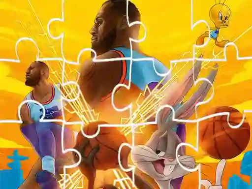 Peli Space Jam Jigsaw verkossa