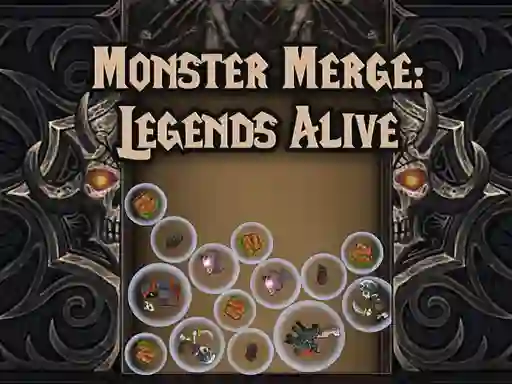 Peli Monster Merge Legends Alive verkossa
