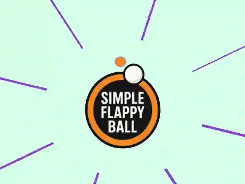 Peli Simple Flappy Ball verkossa