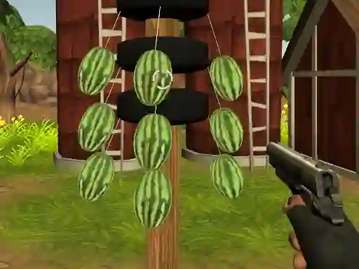 Peli Watermelon Shooter verkossa