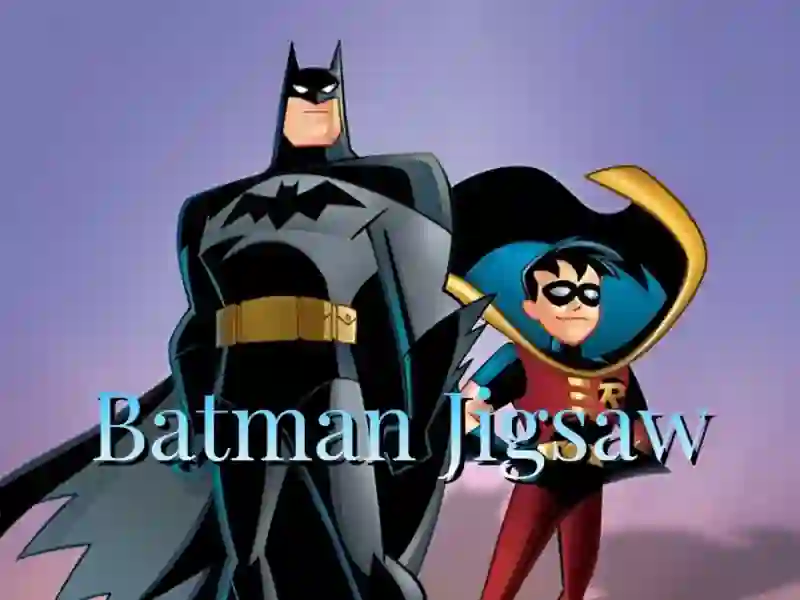 Peli Batman Jigsaw verkossa